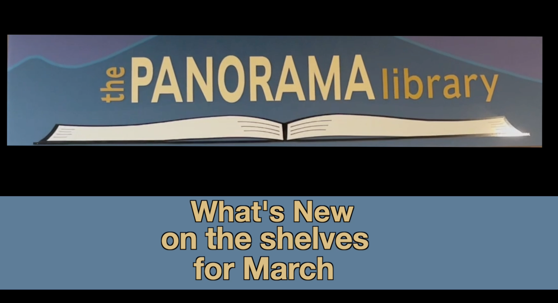 Thumbnail image for Whats new on the shelves for March and John DeRuntz Book Review Promo