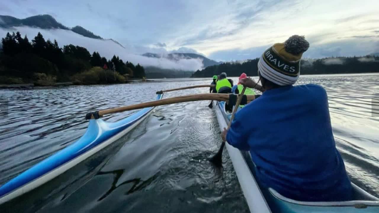 Thumbnail image for Long Canoe in Big Panorama Pool