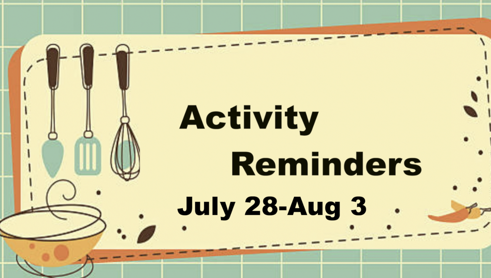 Thumbnail image for Baker & Spice for July 28-Aug 3