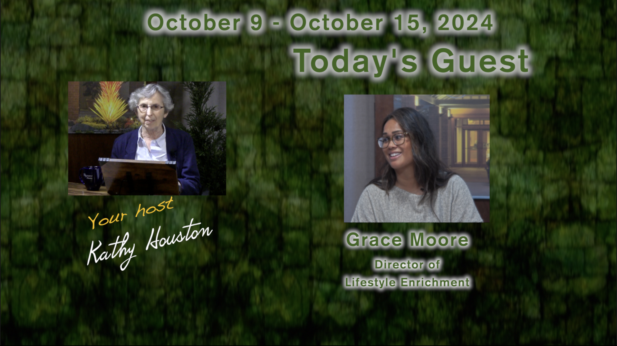 Thumbnail image for Inside Panorama Oct 9-15, 2024 - Grace Moore