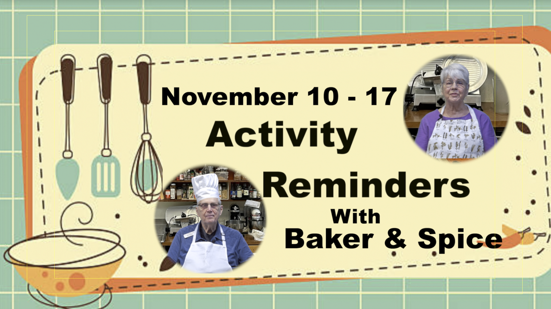 Thumbnail image for Baker and Spice Nov 10 - 17