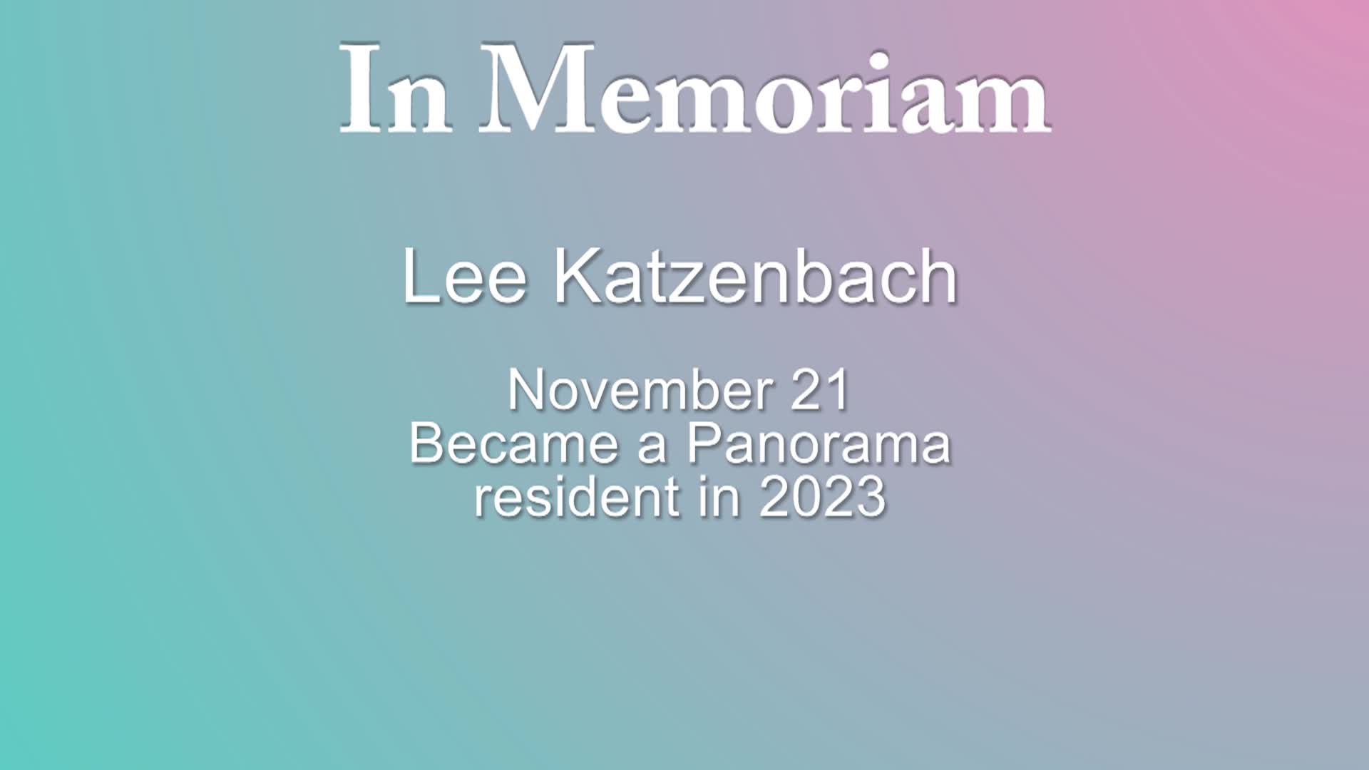 Thumbnail image for In Memoriam 241206 in HD