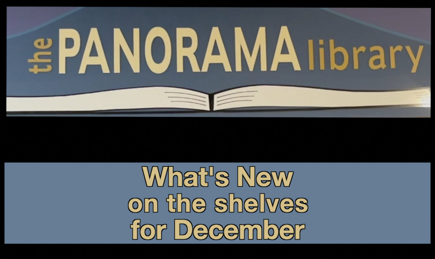Thumbnail image for Whats New on the Bookshelf for Dec 12, 2024