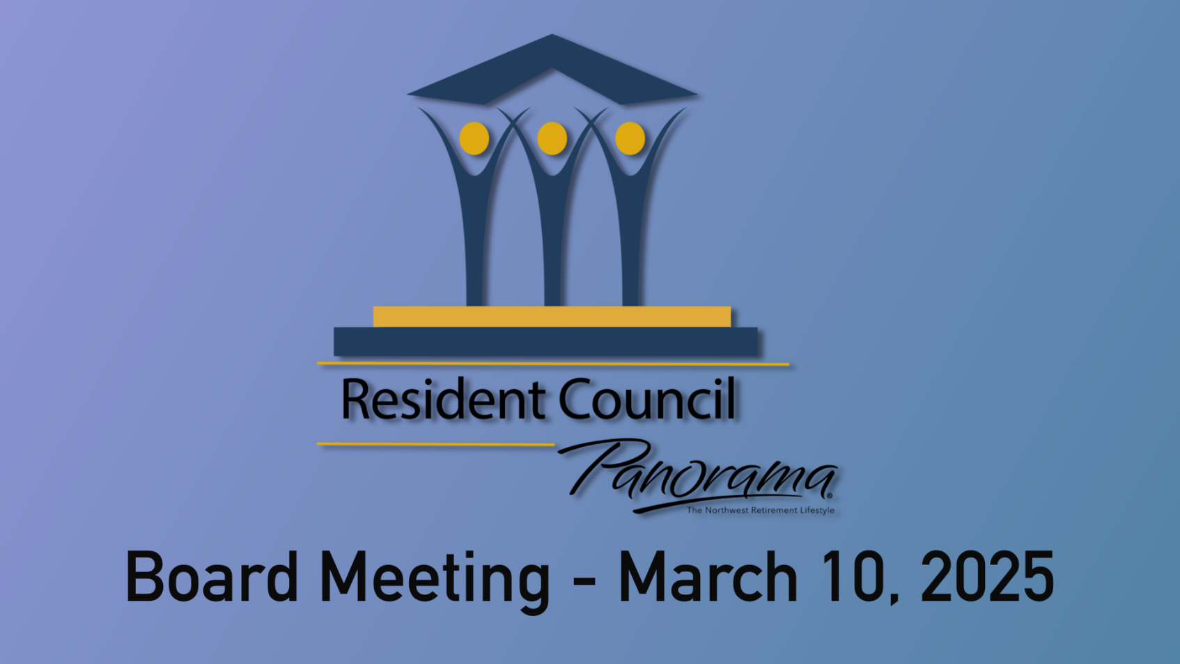Thumbnail image for Resident Council Meeting - Mar. 10, 2025