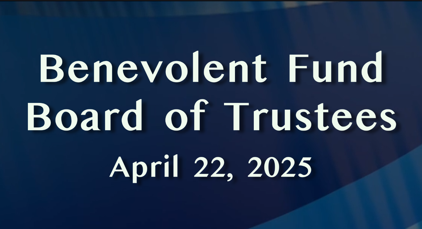 Thumbnail image for Benevolent Fund April 2025 Meeting