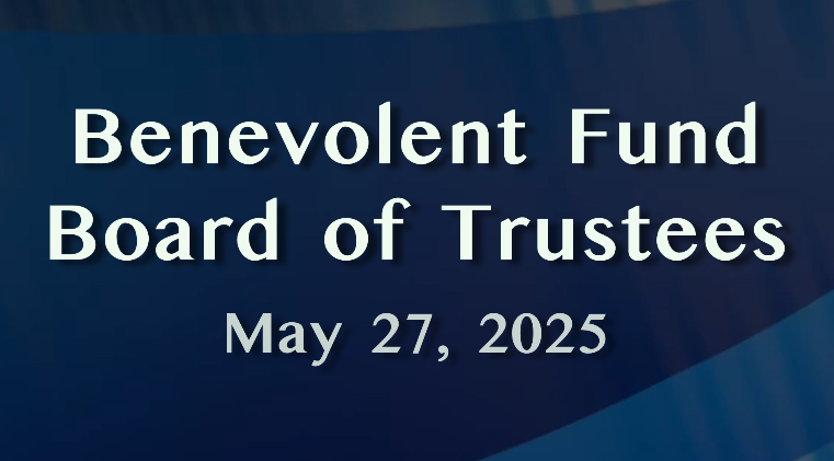 Thumbnail image for Benevolent Fund Meeting  - May 2025