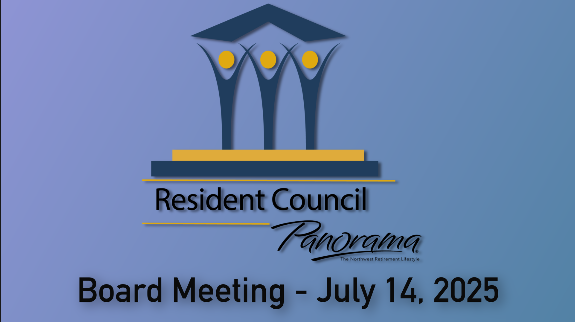 Thumbnail image for Resident Council July 2025 Meeting