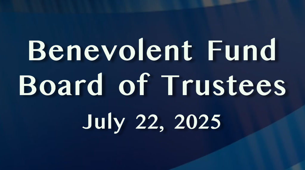 Thumbnail image for Benevolent Fund Meeting - July 2025