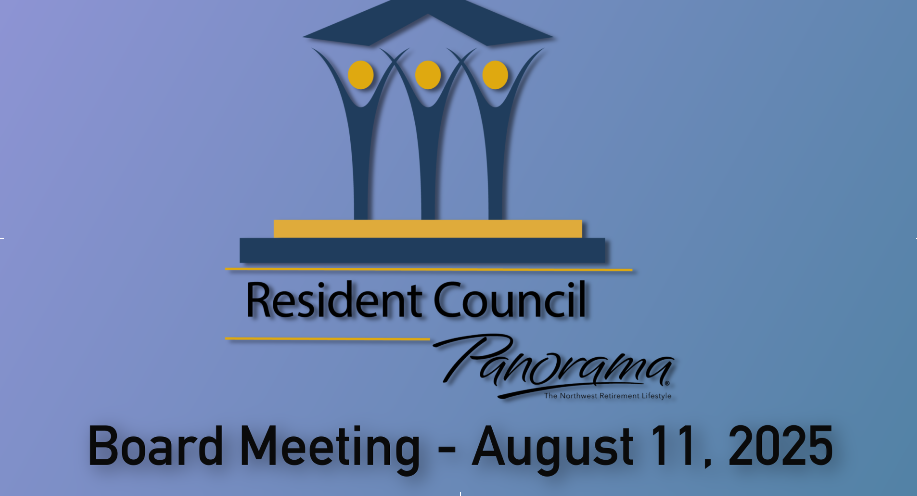 Thumbnail image for Resident Council August 2025 Meeting