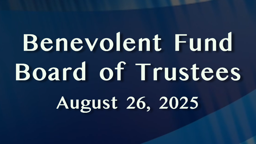 Thumbnail image for Benevolent Fund Meeting - August 2025