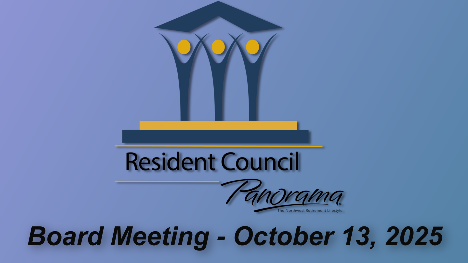 Thumbnail image for Resident Council October 2025 Meeting