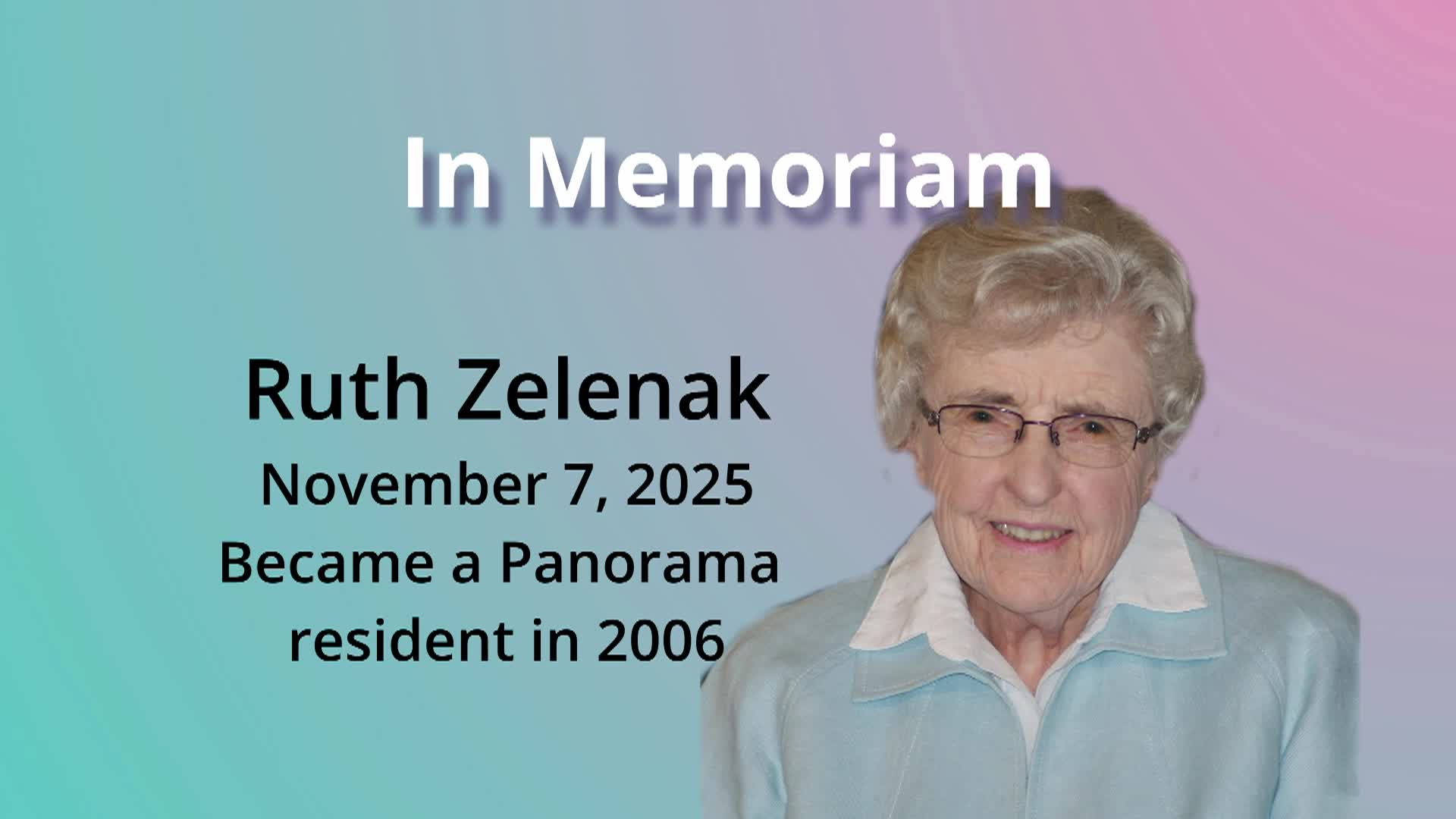 In Memoriam November 14, 2025