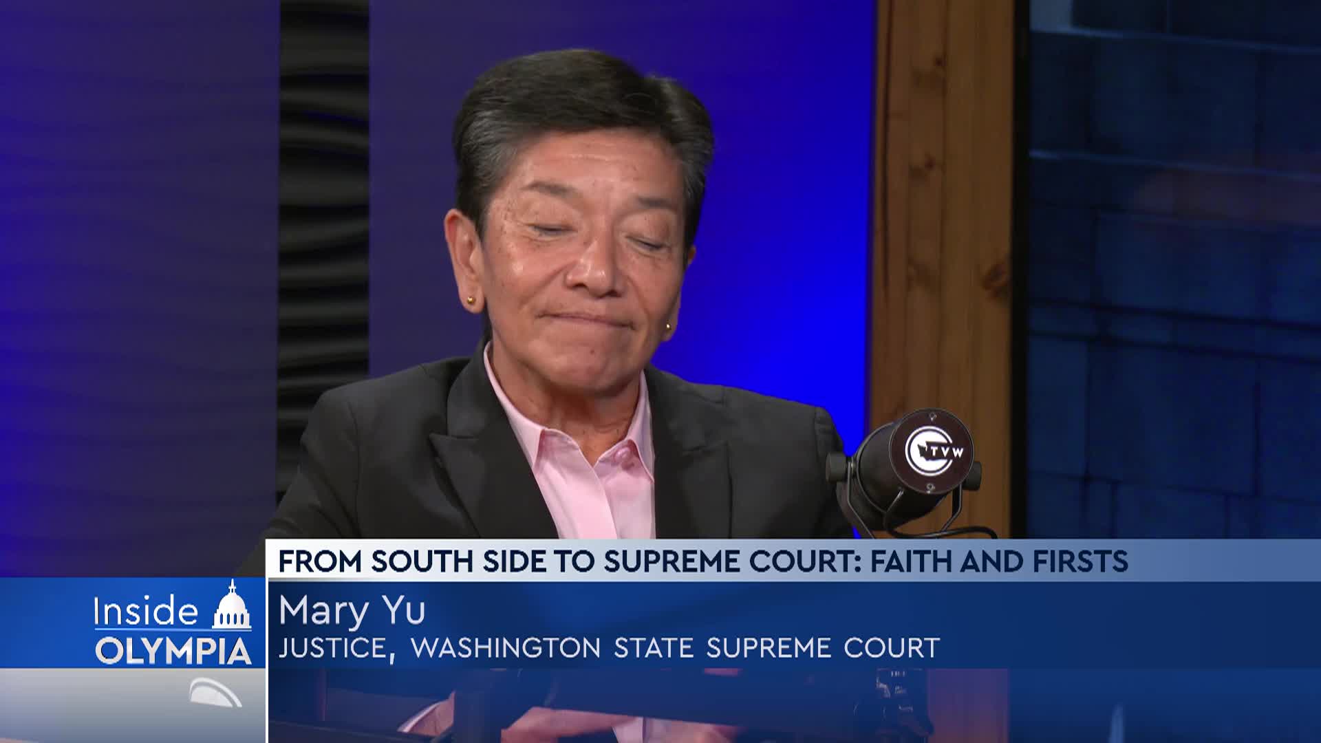 TVW Inside Olympia - WA State Supreme Court Justice Mary Yu